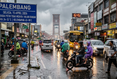 Prakiraan Cuaca Palembang Selasa 15 April 2026: Waspada Badai Petir dan Hujan Ringan