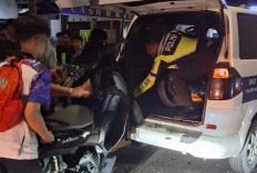 Adu Kambing Vario vs NMax di Plaju, Duka Larut Malam Jalan DI Panjaitan