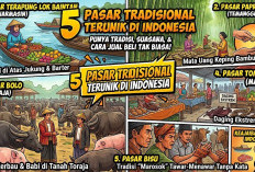 5 Pasar Tradisional Terunik di Indonesia yang Punya Tradisi, Suasana, dan Cara Jual Beli Tak Biasa