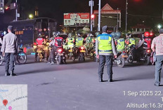 Ternyata Kapolrestabes Palembang Pimpin Langsung Apel Patroli Skala Besar di Wilayahnya, Ini Faktanya