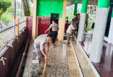 Polri Hadir untuk Masyarakat, Program BELIDA Percantik Rumah Ibadah di Lubuk Linggau