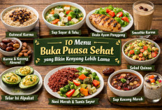 Anti Lemas, 10 Menu Buka Puasa Sehat yang Bikin Kenyang Lebih Lama