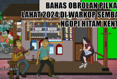 Bahas Obrolan Pilkada Lahat 2024 di Warkop Sembari Ngopi Hitam Kental, Ini yang Dibicarakan