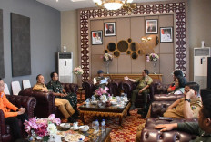 Danrem Gapo Sambut Kunjungan Kepala BNPB RI, Perkuat Sinergi Penanganan Karhutla di Sumsel