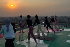 ARYADUTA Palembang Ubah Helipad Jadi Destinasi Wellness Eksklusif dari Sunrise hingga Sunset
