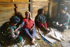 Jaga Kesehatan Masyarakat Papua, Satgas Yonif 200/BN Dibawah Komando Komda II/Swj Gelar Yankes Keliling