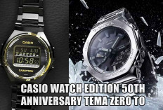 Cakep Benar! Casio Watch Edition 50th Anniversary Tema Zero to One, Yuk Koleksi