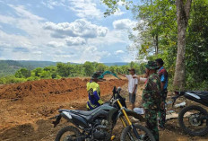 Wah! Ada Alat Berat Melakukan Land Clearing Lokasi Penutupan TMMD Ke-122 Kodim Lahat, Disini Tempatnya