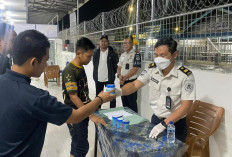 Langkah Konkret Berantas Narkoba, Rutan Kelas I Palembang Gelar Tes Urine Acak dan Sita Barang Berbahaya