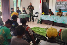 Ada Satgas Yonif 144 Jaya Yudha Dalam Sertijab Kepala Kampung, Dimana?