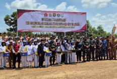 Dukung Pembangunan Desa, Kejari Banyuasin Hadiri Pembukaan TMMD Ke-127 di Lokasi Ini