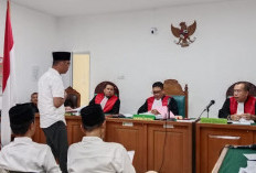 Sidang Lanjutan Kasus Dana Hibah PMI Ogan Ilir, Terdakwa Rabu Menangis Tersedu-sedu Selama Bacakan Pledoi