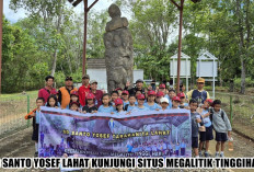 Bukan Jalan-Jalan Biasa, SD Santo Yosef Lahat Kunjungi Objek Wisata Unggulan Situs Megalitik Tinggihari