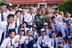 Kunjungi SMPN 19 Palembang, Pangdam II Sriwijaya Bakar Semangat Generasi Muda Dengan Cara Ini