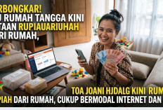 TERBONGKAR! Ibu Rumah Tangga Kini Bisa Raup Jutaan Rupiah dari Rumah, Cukup Bermodal Internet dan HP!
