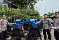 25 Unit Mesin Pipil Jagung Bantuan Kapolda Sumsel dan Bank BRI Disalurkan di Ogan Ilir