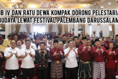Kompak! SMB IV Fauwaz Diradja dan Ratu Dewa Dorong Pelestarian Budaya di Festival Palembang Darussalam
