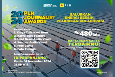 Banjir Peminat, Waktu Pendaftaran PLN Journalist Award 2024 Diperpanjang Hingga 14 November 2024