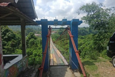 Jembatan Terpanjang Nomor 2 se Indonesia Berada Kabupaten Lahat Tepatnya di Desa Ini Lho, Intip Yuk