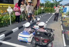 Edukasi Siswa TK Tentang Lalu Lintas, Ini Tujuan Satlantas Polres PALI