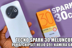 Tecno Spark 30 Meluncur, Pakai Chipset Helio G91, Kamera 64 MP, Harga Cuma Segini