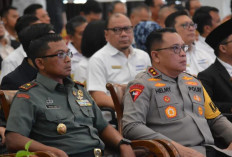 Danrem 043/Gatam Wilayah Kodam II/Swj Hadiri Pengukuhan Kepala BPKP Provinsi Lampung 