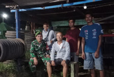 Tak Lepas dari Kamtibmas, Babinsa Koramil 405-05 Pendopo Terus Lakukan Hal Ini Kepada Warga