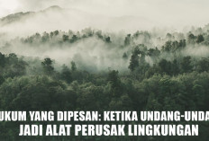 Cuma Bisa Elus Dada, Mahasiswa Universitas Andalas Endus Ada Undang-Undang Jadi Alat Perusak Lingkungan