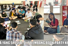 Wow! Ada yang Spesial dari Palembang Book Party ke-31, Siapa Saja Boleh Membaca Puisi