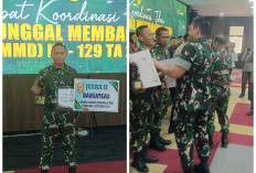 SELAMAT! Dandim 0405 Lahat Terbaik ke ll Dansatgas TMMD 2026 LKJ ke 128