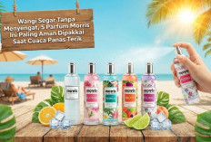 Wangi Segar Tanpa Menyengat, 5 Parfum Morris Ini Paling Aman Dipakai Saat Cuaca Panas Terik