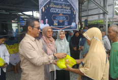 RAMADAN BERBAGI! SMPN 3 Lahat Bagikan 300 Paket Sembako kepada Warga Berhak Menerima