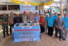 Kapolres Prabumulih Resmikan Pembangunan Sumur Bor dan Gelar Bakti Kesehatan SABER