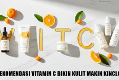 Cari Serum Pencerah Paling Ampuh? Ini 4 Rekomendasi Vitamin C Bikin Kulit Makin Kinclong, Wajah Kusam Bye-Bye