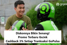 Diskonnya Bikin Senang! Promo Terbaru GoJek Cashback 3% Setiap Tranksaksi GoPulsa 