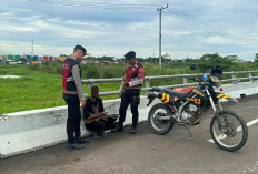 Terduga Pelaku Premanisme di Rest Area Tol Keramasan Kena 'Cangking' Polisi