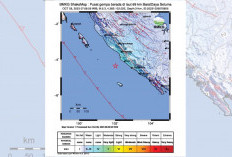 INFO BMKG : Gempabumi Tektonik M5,2 di Bengkulu, Tidak Menyebabkan Tsunami