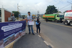 PWI Ogan Ilir Turun ke Jalan, Galang Dana untuk Korban Bencana Sumatra