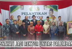 Nyi Sisnayati Jabat Rektor Unitas Palembang Periode 2025–2029, Pelantikannya Dihadiri Sultan Palembang