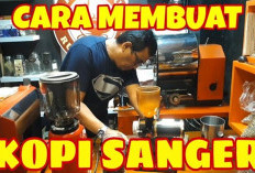 Nikmatnya Latte Khas Banda Aceh, Begini Cara Bikin Kopi Sanger Legendari Wanginya Semerbak