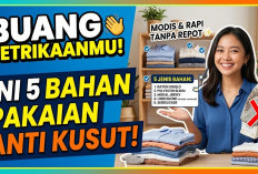Buang Setrikaanmu! Ini 5 Bahan Pakaian Anti Kusut yang Bikin Kamu Tetap Tampil Rapi dan Modis Tanpa Repot