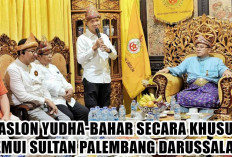 Paslon Yudha-Bahar Secara Khusus Temui Sultan Palembang Darussalam, Bahas Apa?