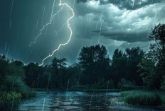 BMKG Ingatkan Waspada Hujan Petir, Prakiraan Cuaca di Sumsel Senin 10 November 2025