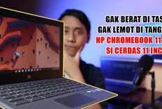 Gak Berat di Tas, Gak Lemot di Tangan! HP Chromebook 11 G8, Si Cerdas 11 Inci