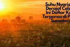 Suhu Nyaris 40 Derajat Celsius: 5 Kota Terpanas di Pulau Sumatera, Palembang dan Lampung 'Rebutan Matahari'