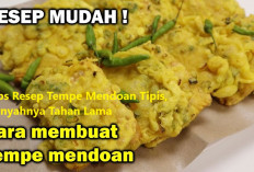 Tips Resep Tempe Mendoan Tipis, Renyahnya Tahan Lama Dijamin Bikin Ketagihan