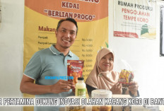 Dari Rumah Tangga Menuju Kemandirian Ekonomi, CSR Pertamina Dukung Inovasi Olahan Kacang Koro di Bantul
