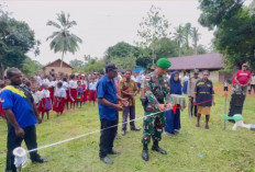 Ini Cara Satgas 141 Aneka Yudha Jaya Prakosa Atasi Kesulitan Air Bersih di Kampung Yagatsu