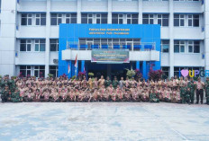 Kodim Palembang Gembleng Ratusan Pramuka Lewat Pembinaan Korp Kadet RI