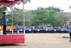 Gelar Apel Rutin, Wabup Ogan Ilir Tekankan Kewaspadaan terhadap Karhutla